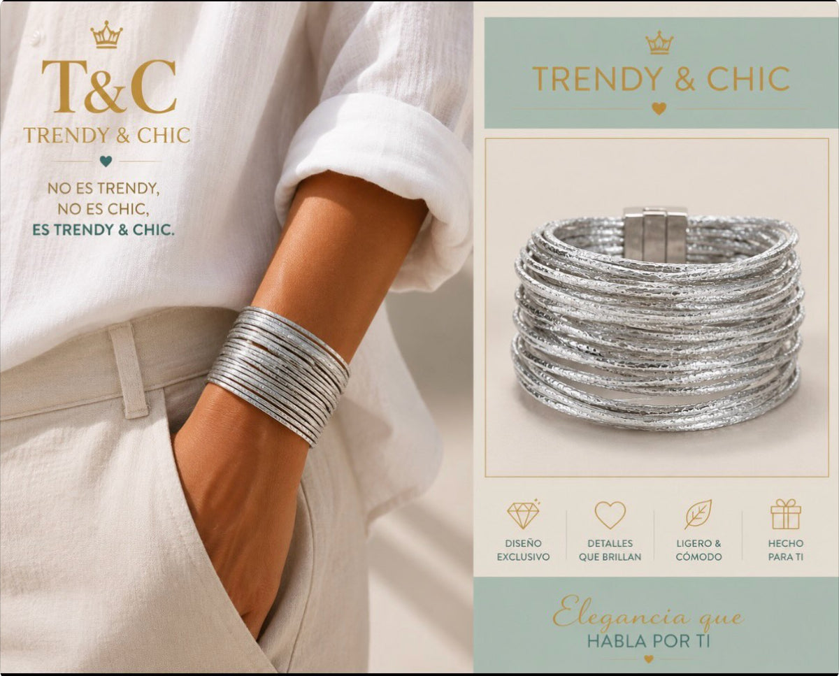 BRAZALETE  SILVER RADIANCE