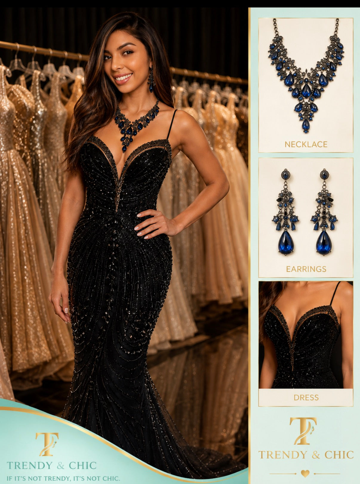 MIDNIGHT SAPPHIRE SET